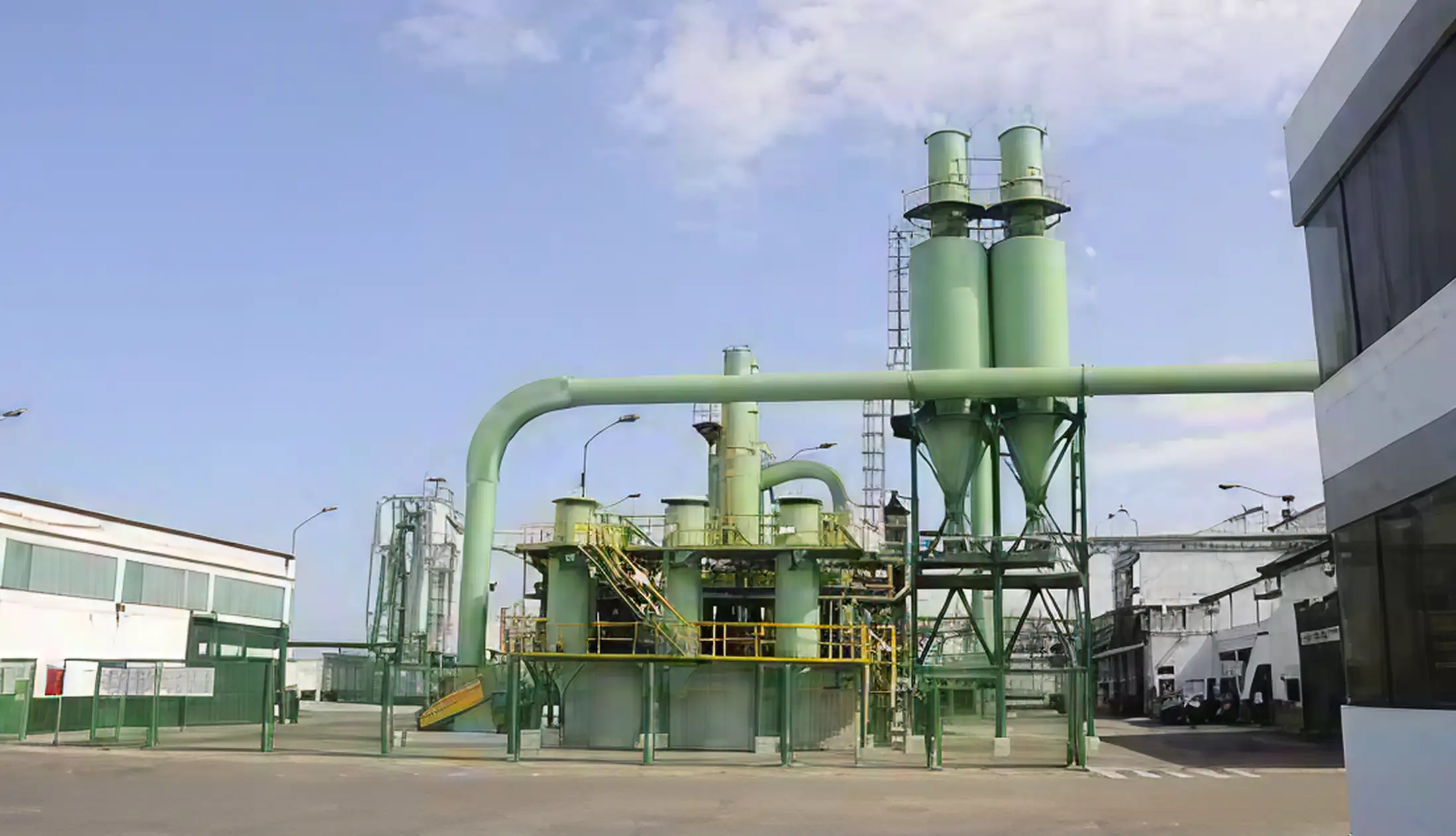 Industria con transformadores eléctricos Itelva