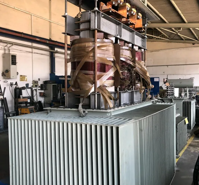 Imagen técnica de transformador eléctrico Itelva